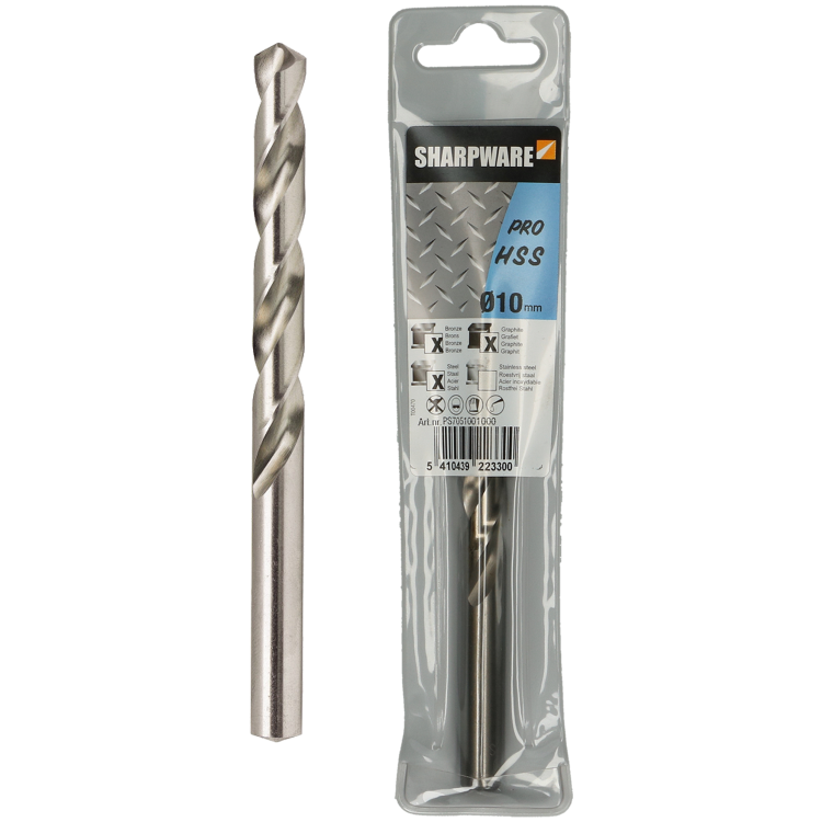 HSS metaalboor geslepen D338 Ø8,50x117